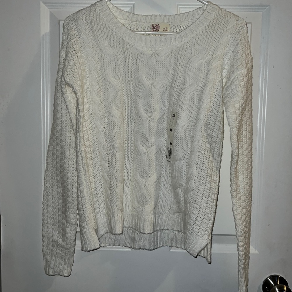 White sweater